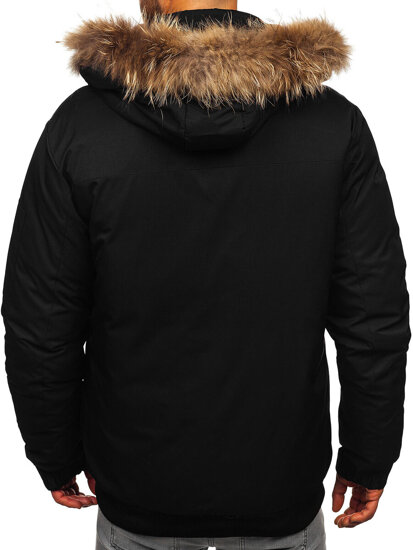 Chaqueta de invierno para hombre negra Bolf 62M9515