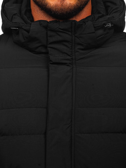 Chaqueta de invierno para hombre negro Bolf 22M332