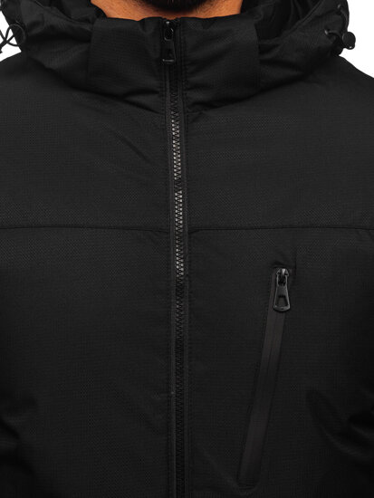 Chaqueta de invierno para hombre negro Bolf 91M9901