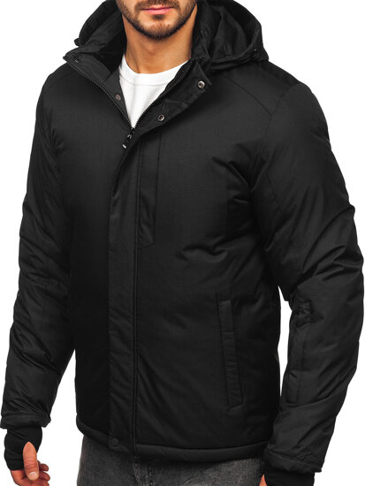 Chaqueta de invierno para hombre negro Bolf 91M9906