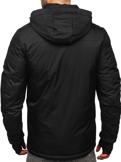 Chaqueta de invierno para hombre negro Bolf 91M9906