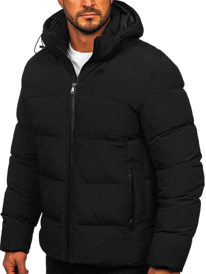 Chaqueta de invierno para hombre negro Bolf 9978