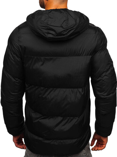 Chaqueta de invierno para hombre negro Bolf CS1006