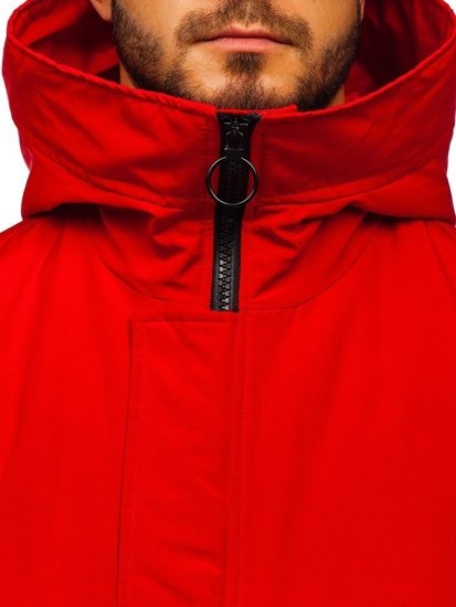 Chaqueta de invierno para hombre rojo Bolf 2019005