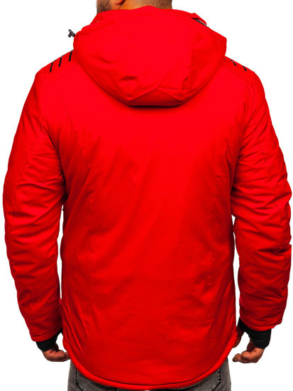 Chaqueta  de invierno para hombre rojo Bolf 6580