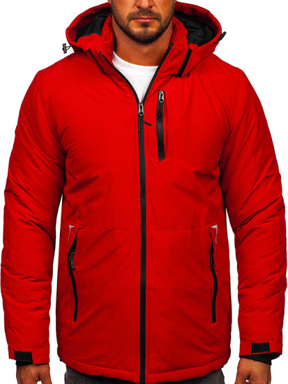 Chaqueta de invierno para hombre rojo Bolf HKK2023