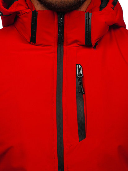 Chaqueta de invierno para hombre rojo Bolf HKK2023