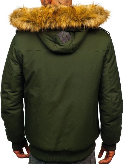 Chaqueta de invierno para hombre verde Bolf 1770