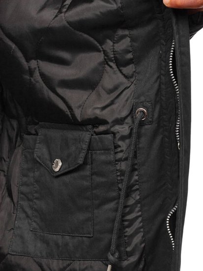 Chaqueta de invierno parka para hombre grafito Bolf EX838