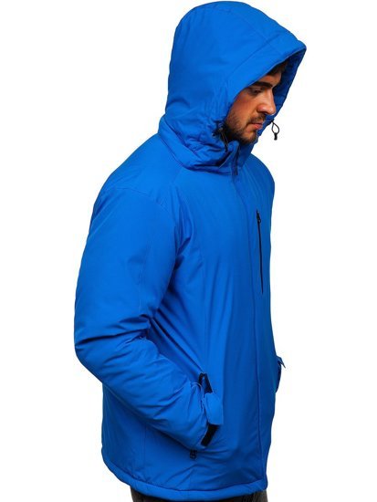 Chaqueta deportiva de invierno para hombre azul Bolf HH011