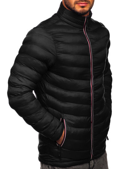 Chaqueta deportiva de invierno para hombre color negro Bolf SM71