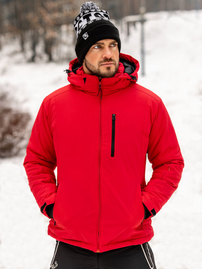 Chaqueta deportiva de invierno para hombre rojo Bolf HH011