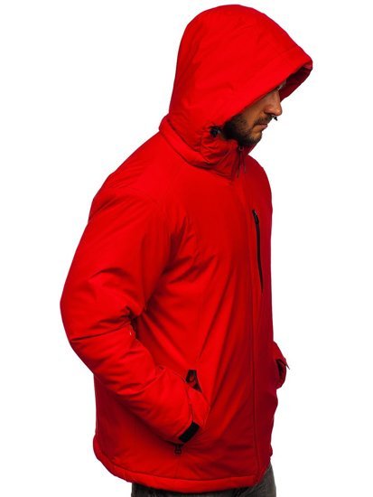 Chaqueta deportiva de invierno para hombre rojo Bolf HH011