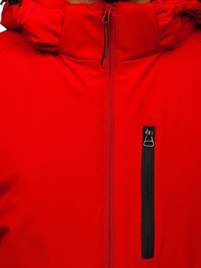 Chaqueta deportiva de invierno para hombre rojo Bolf HH011