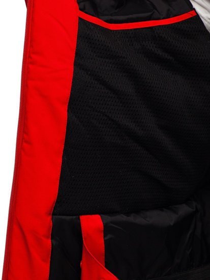 Chaqueta deportiva de invierno para hombre rojo Bolf HH011