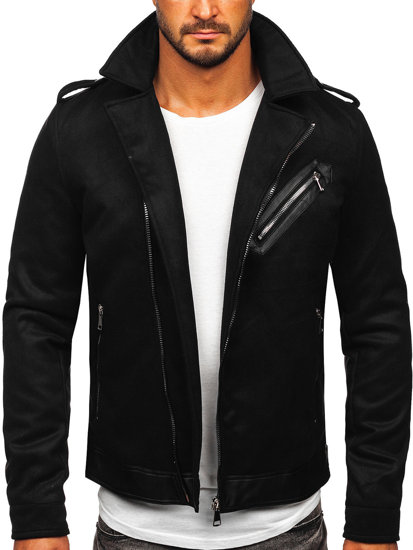 Chaqueta ramonera de entretiempo para hombre negro 79M15501