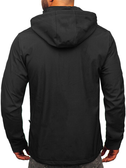 Chaqueta softshell de entretiempo para hombre grafito Bolf HSS036