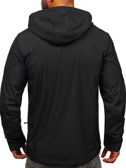 Chaqueta softshell de entretiempo para hombre grafito Bolf HSS037