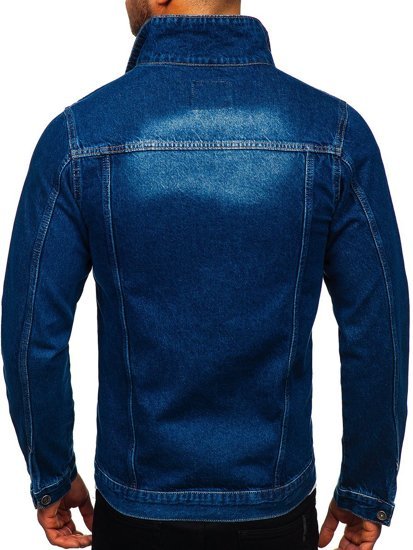 Chaqueta vaquera azul oscuro para hombre Bolf 3-4