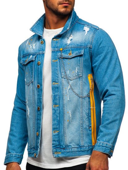 Chaqueta vaquera azul para hombre Bolf 3-4