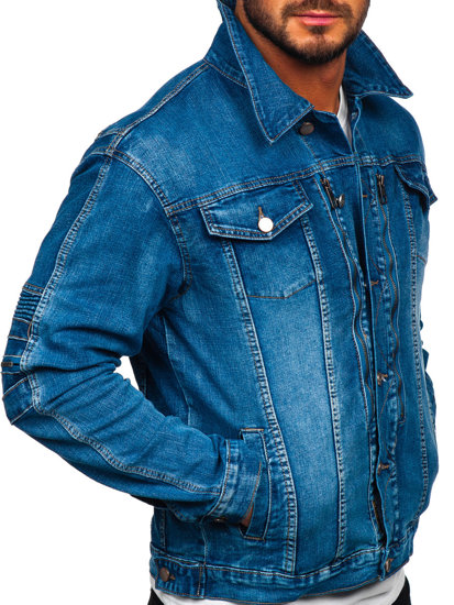 Chaqueta vaquera para hombre azul Bolf MJ508B