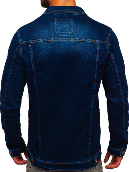 Chaqueta vaquera para hombre azul tinta Bolf 200