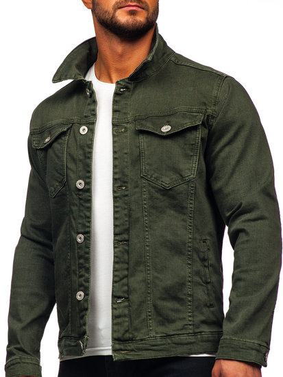 Chaqueta vaquera para hombre caqui Bolf 200