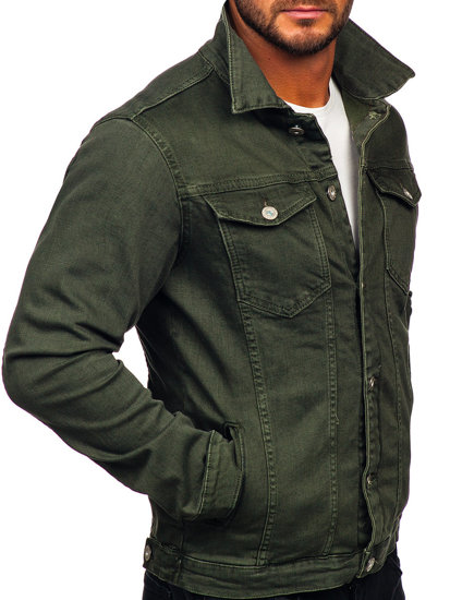 Chaqueta vaquera para hombre caqui Bolf 200