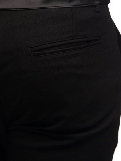 Conjunto de chaleco y pantalón para hombre color negro Denley 0014