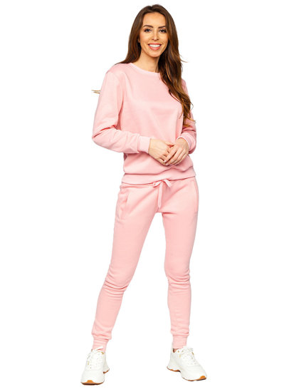 Conjunto de chándal para mujer color rosa empolvado Denley 0001