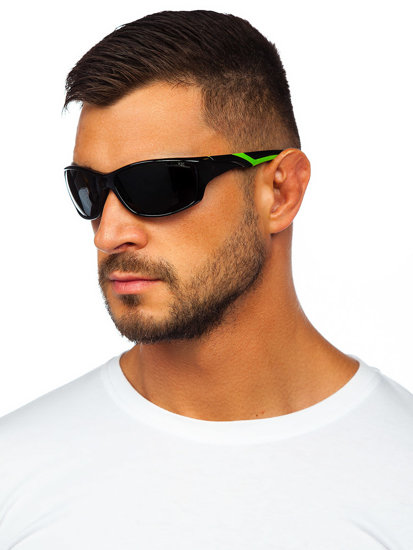 Gafas de sol color negro verde Bolf MIAMI9