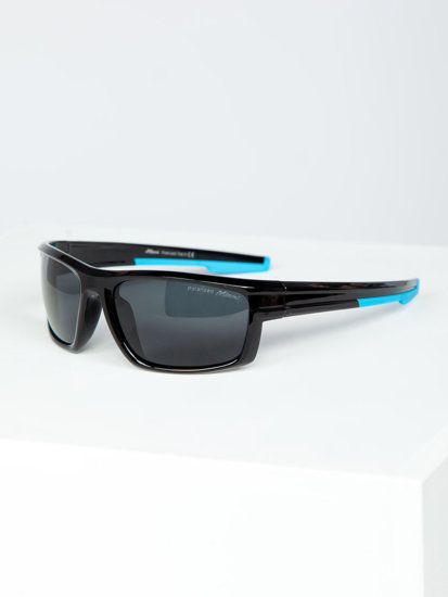 Gafas de sol negro y azul Bolf MIAMI7