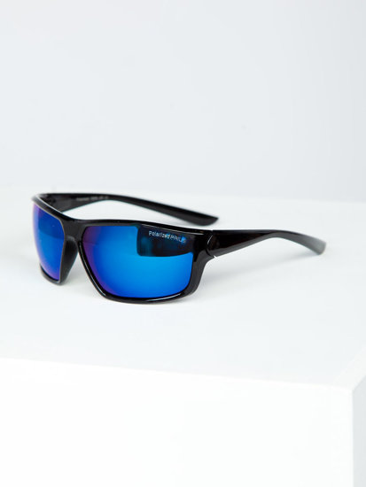 Gafas de sol negro y azul Bolf PLS7