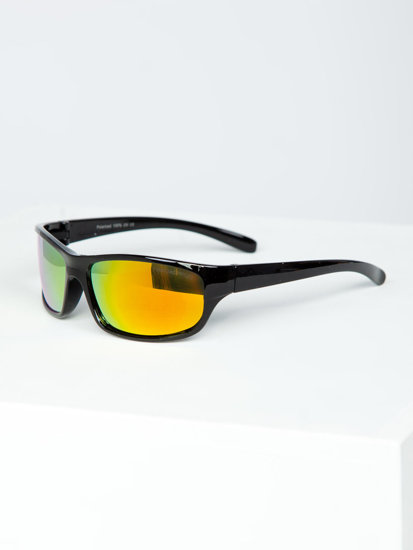 Gafas de sol negro y oro Bolf PLS12