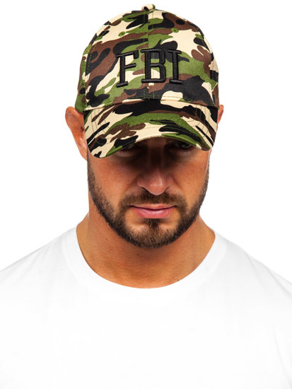 Gorra con visera camuflaje Bolf CZ05