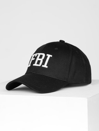 Gorra con visera negro y blanco Bolf CZ05