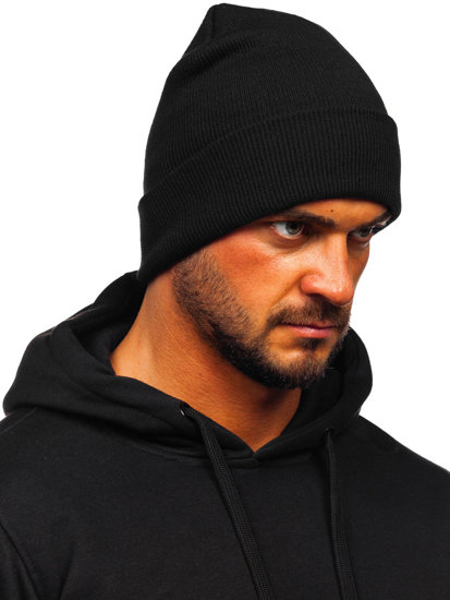 Gorro de invierno para hombre color negro YW09004M