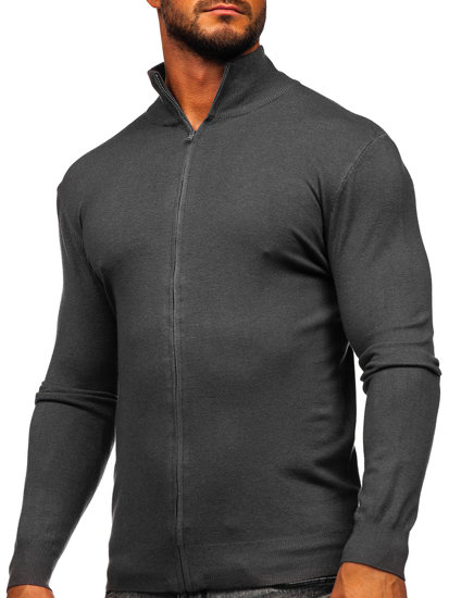 Jersey abierto para hombre antracita Bolf MM6004