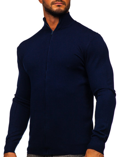 Jersey abierto para hombre azul oscuro Bolf MM6004