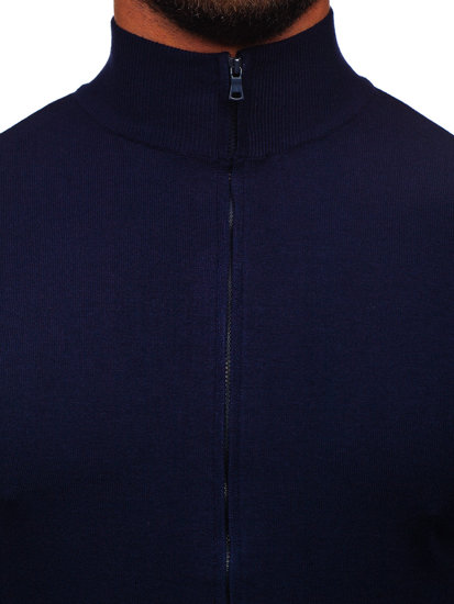 Jersey abierto para hombre azul oscuro Bolf MM6004