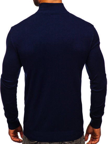 Jersey abierto para hombre azul oscuro Bolf MM6004