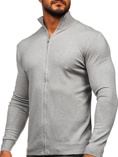 Jersey abierto para hombre gris Bolf MM6004