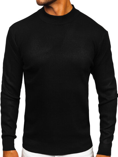 Jersey básico de hombre negro Bolf S8519