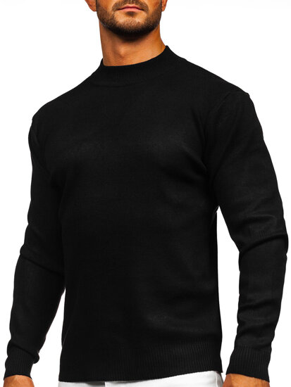 Jersey básico de hombre negro Bolf S8519