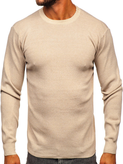 Jersey básico para hombre beige Bolf S8502