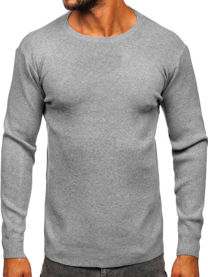 Jersey básico para hombre gris Bolf S8506