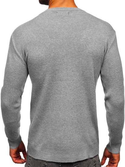 Jersey básico para hombre gris Bolf S8506