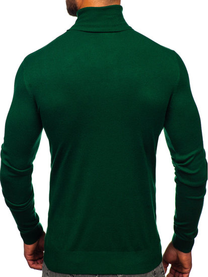 Jersey de cuello alto básico para hombre verde Bolf W1-1728