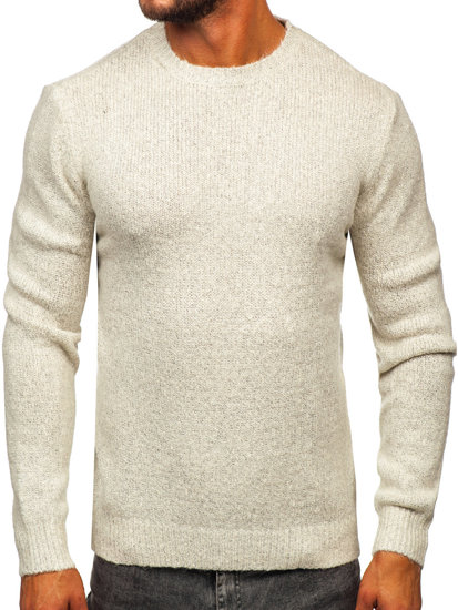 Jersey grueso para hombre blanco Bolf W7-219190