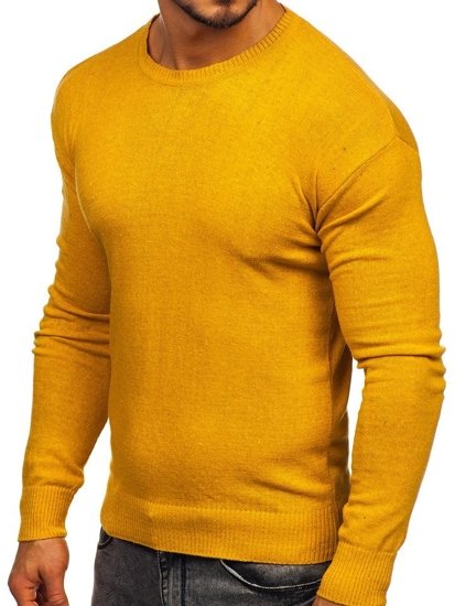 Jersey para hombre amarillo Bolf 0001